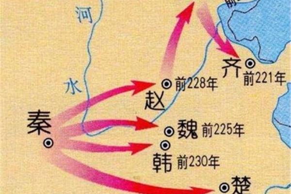 灭六国顺序