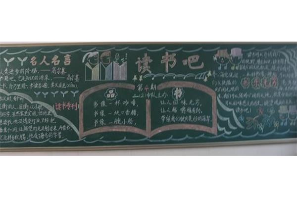 读书节板报