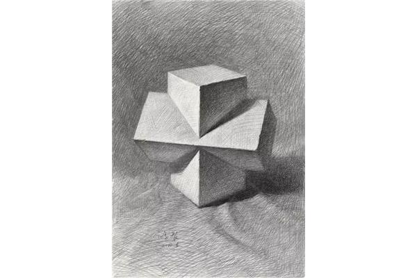 几何图形素描