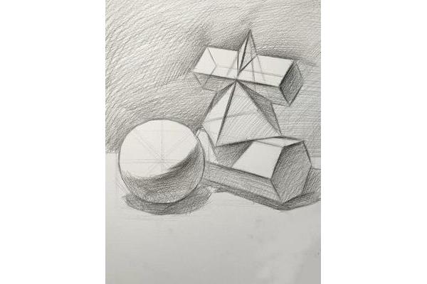 几何图形素描