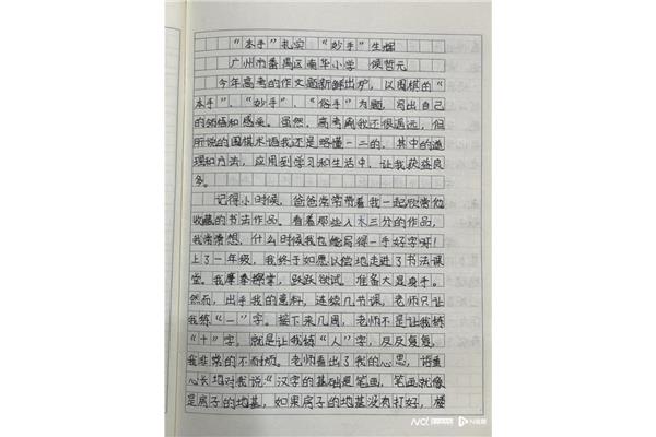 新时代好少年作文