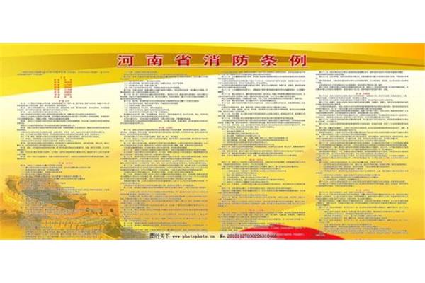河南省消防条例