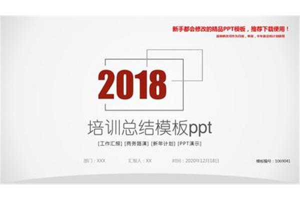 培训总结模板