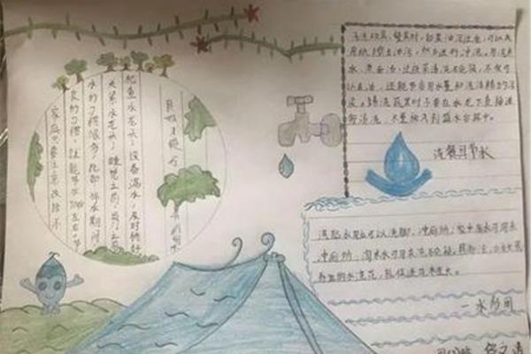 节水手抄报内容