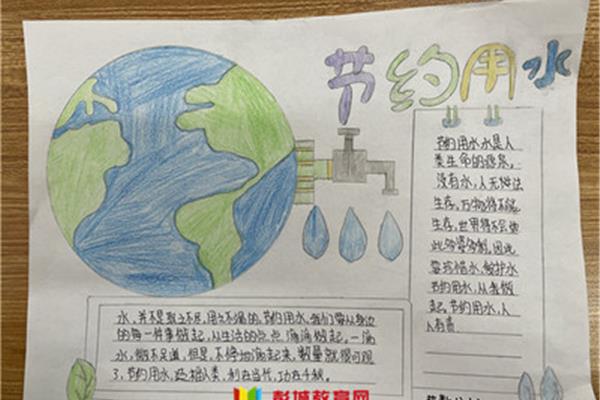 节水手抄报内容