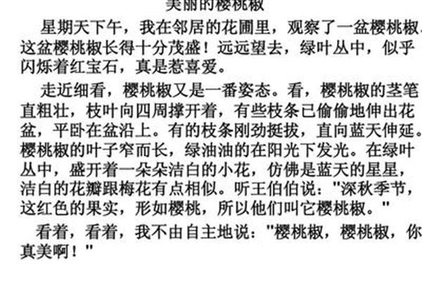 悄悄走近你作文