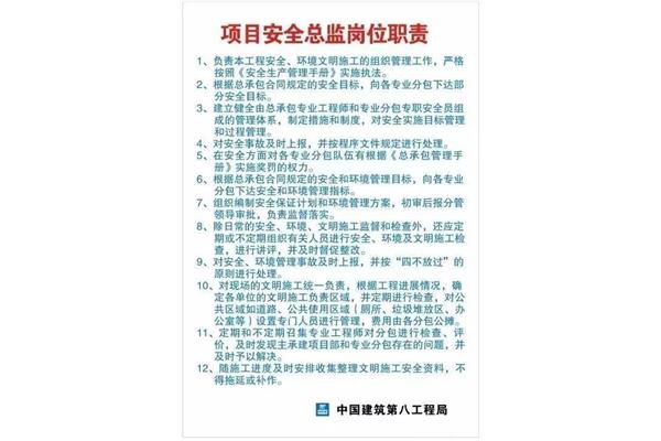 项目总监岗位职责
