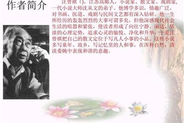 沈从文作者简介