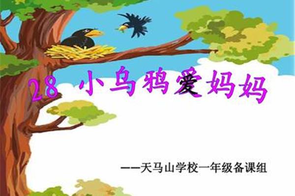 小乌鸦爱妈妈