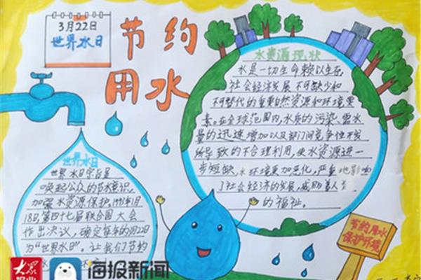 节水手抄报内容
