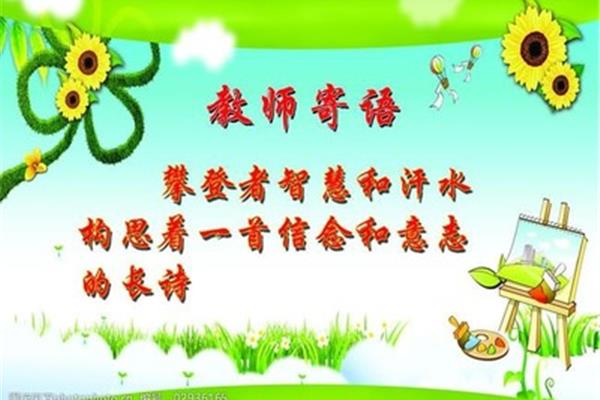 小学教师寄语