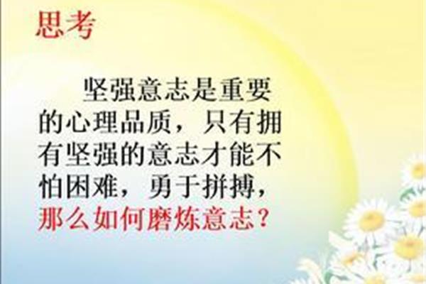 意志的品质