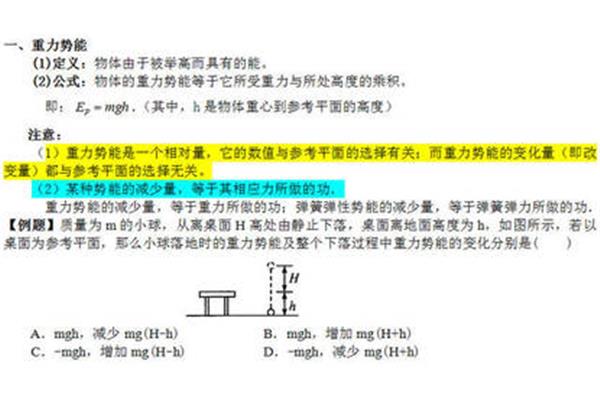 弹力的概念