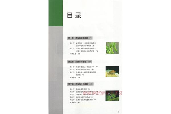 高一生物必修二