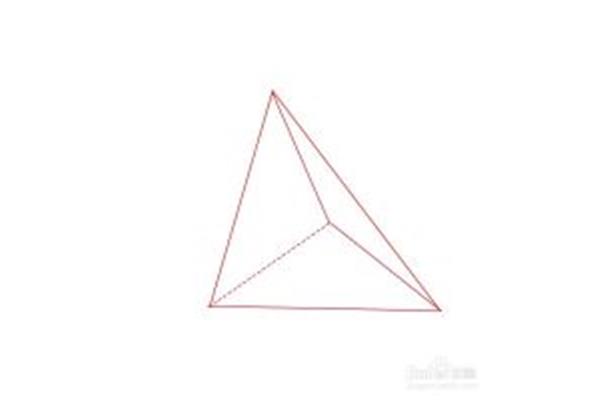 空间四边形怎么画