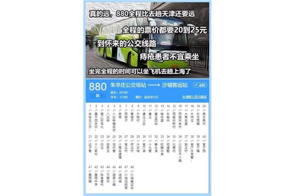 北京公交票价
