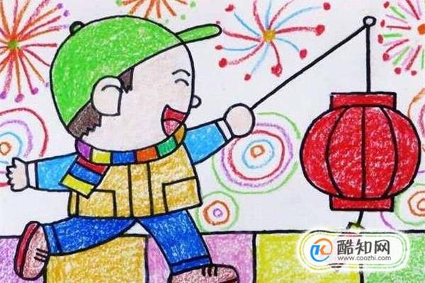 元旦节怎么画