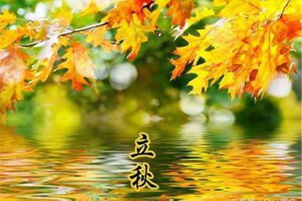 今年什么时候立秋