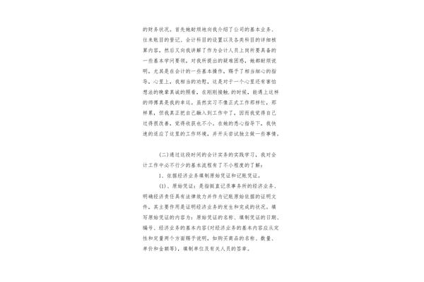 实习生工作总结