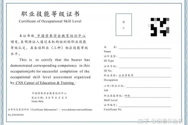 营养师证怎么考