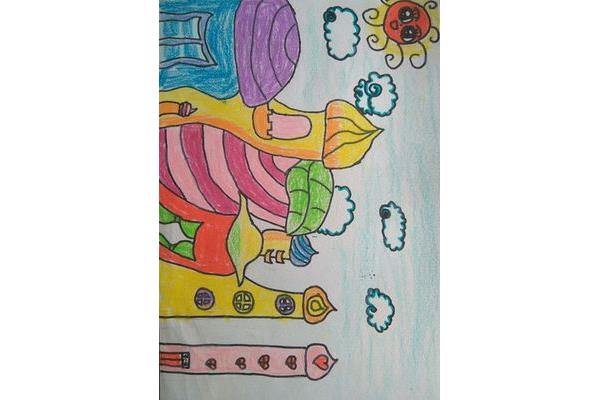 小学三年级美术画