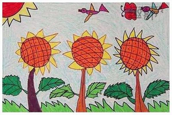 小学三年级美术画
