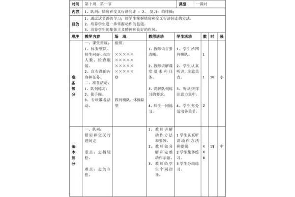体育教学设计