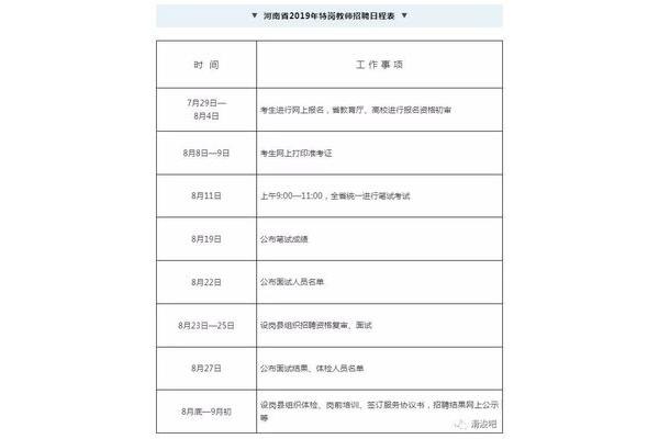 河南教师招聘