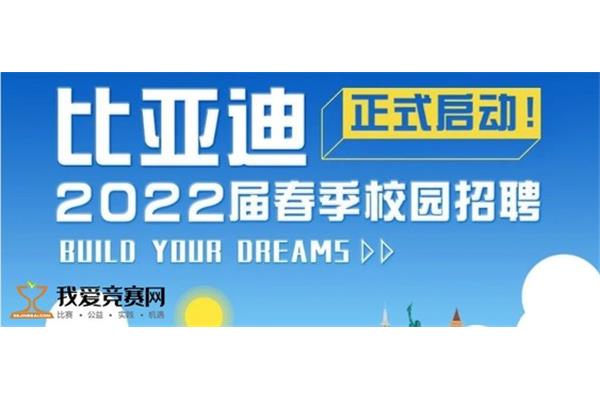 比亚迪校园招聘