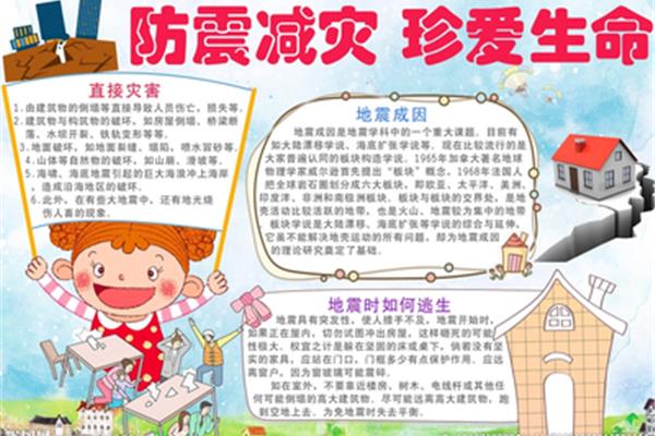 防震减灾内容