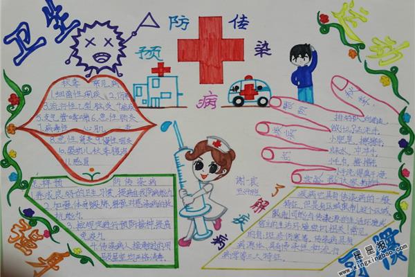 小学生卫生手抄报