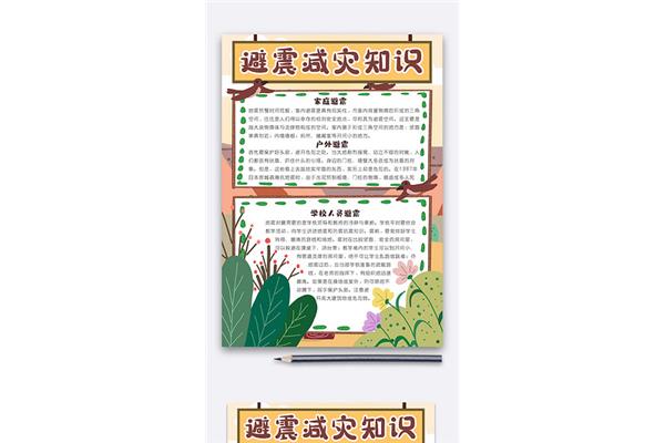 防震减灾内容