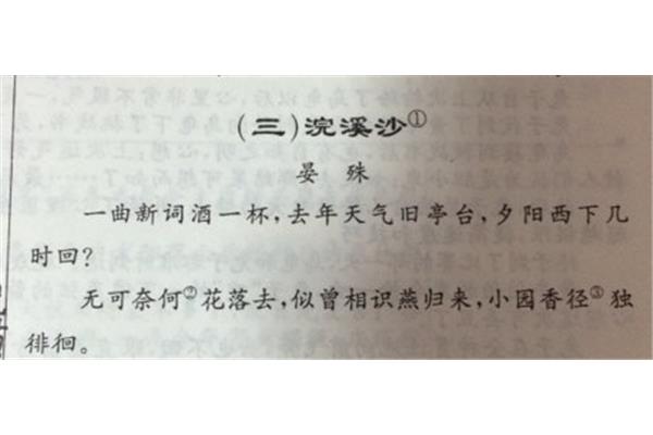 无可奈何的诗句