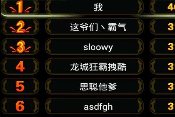 霸气的游戏名字