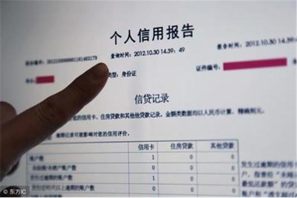 个人信用信息