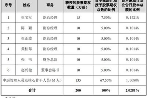 股权激励计划