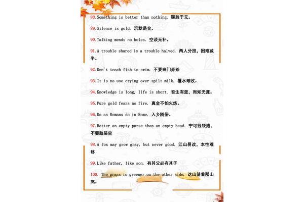 沉默是金英文