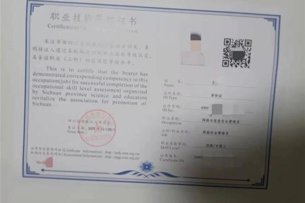 网络管理员证书