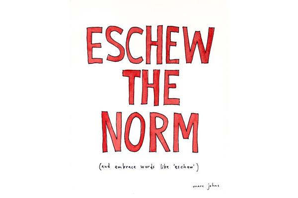 eschew