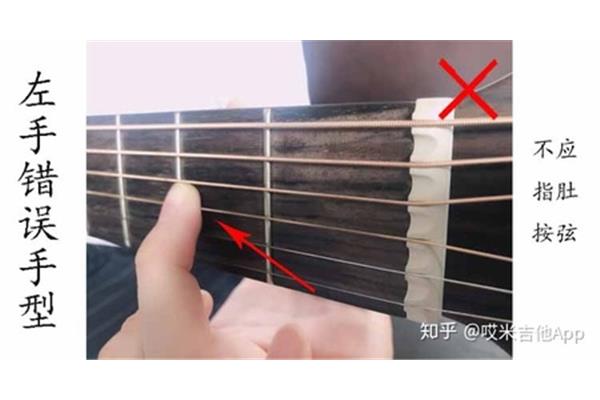 吉他左手正确姿势
