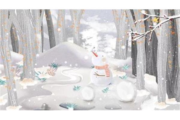 关于雪景的词语