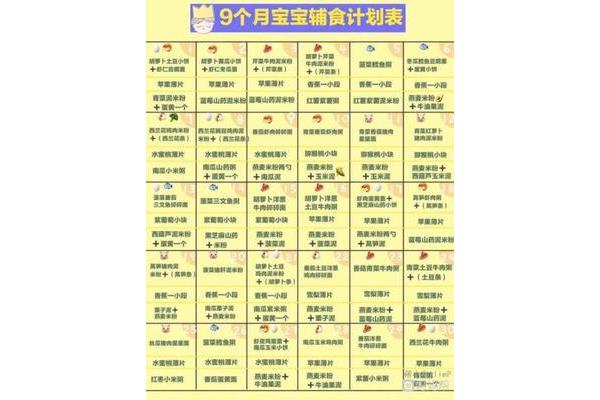 九个月宝宝辅食