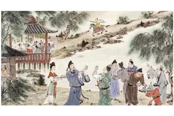 金陵酒肆留别