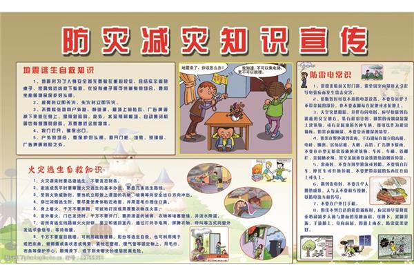防灾减灾内容