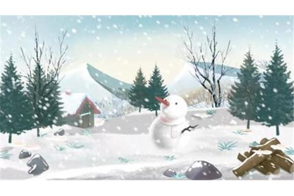 关于雪景的词语