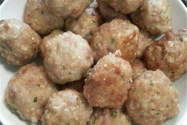 肉圆子做法