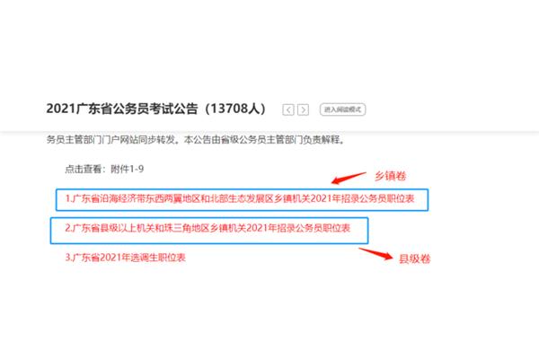 广东省省考公告