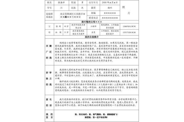 自我推荐300字