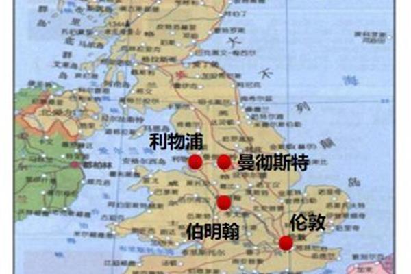 英国主要城市