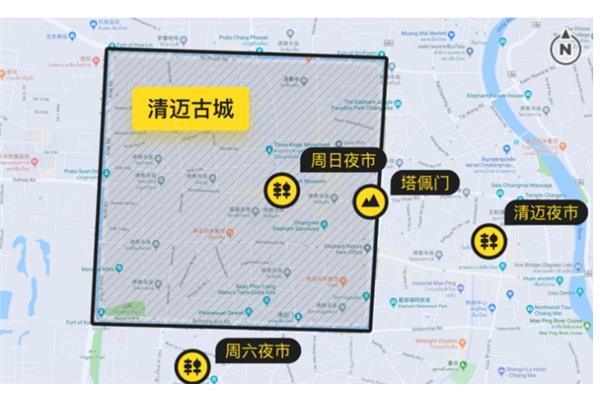 离我最近的夜市街